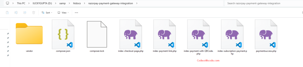 RazorPay Payment Link Code With Code